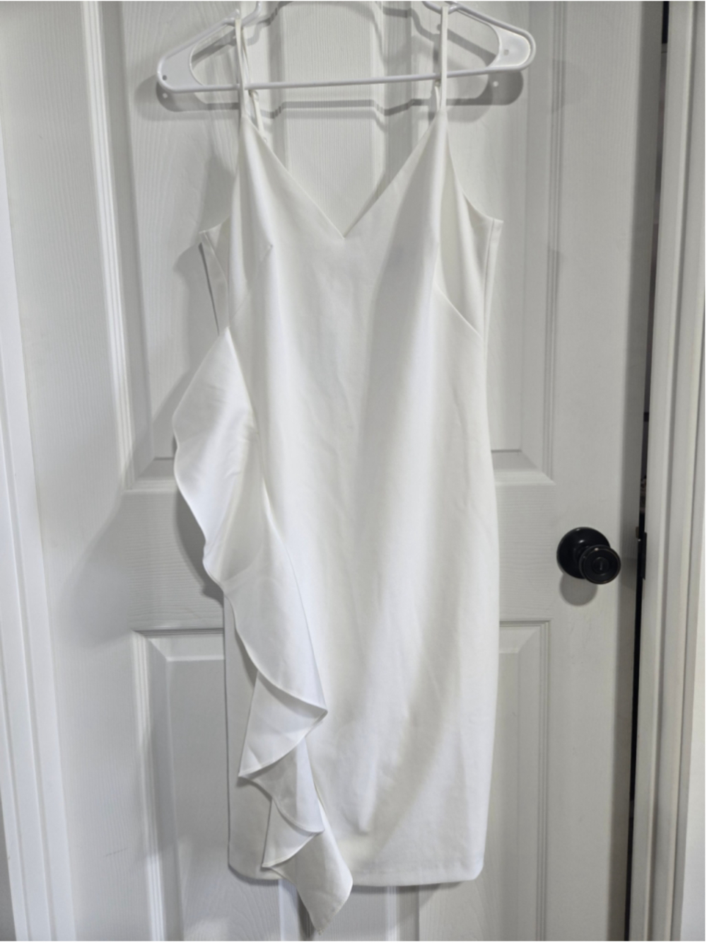 White House Black Market Midi Dress Women’s Size 4 White